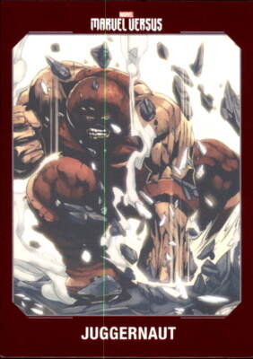 Marvel Versus 2022 Trading Card 37 - Juggernaut