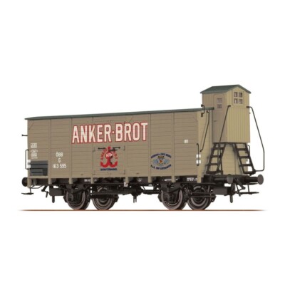 Brawa 49056 OBB Covered Freight Car G Anker-Brot