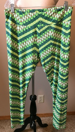 Cuvy Leggings, Kermit the Frog Print 