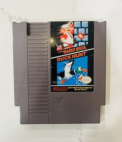 Lot Of 3 NES Game Lot Mario/Duck Hunt Bases Loaded Skate Or Die 2 Tested