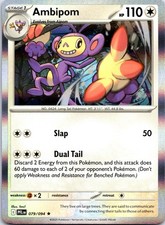 Ambipom 079/094 Rare Phantasmal Flames Pokemon Holo NM