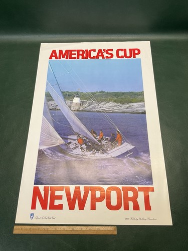 America's Cup Newport 1980 Official New York Yacht Club Poster