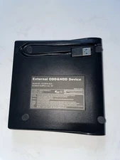 Gotega Pop-Up Mobile External CD/DVD Drive ECD819-SU3 Black Portable