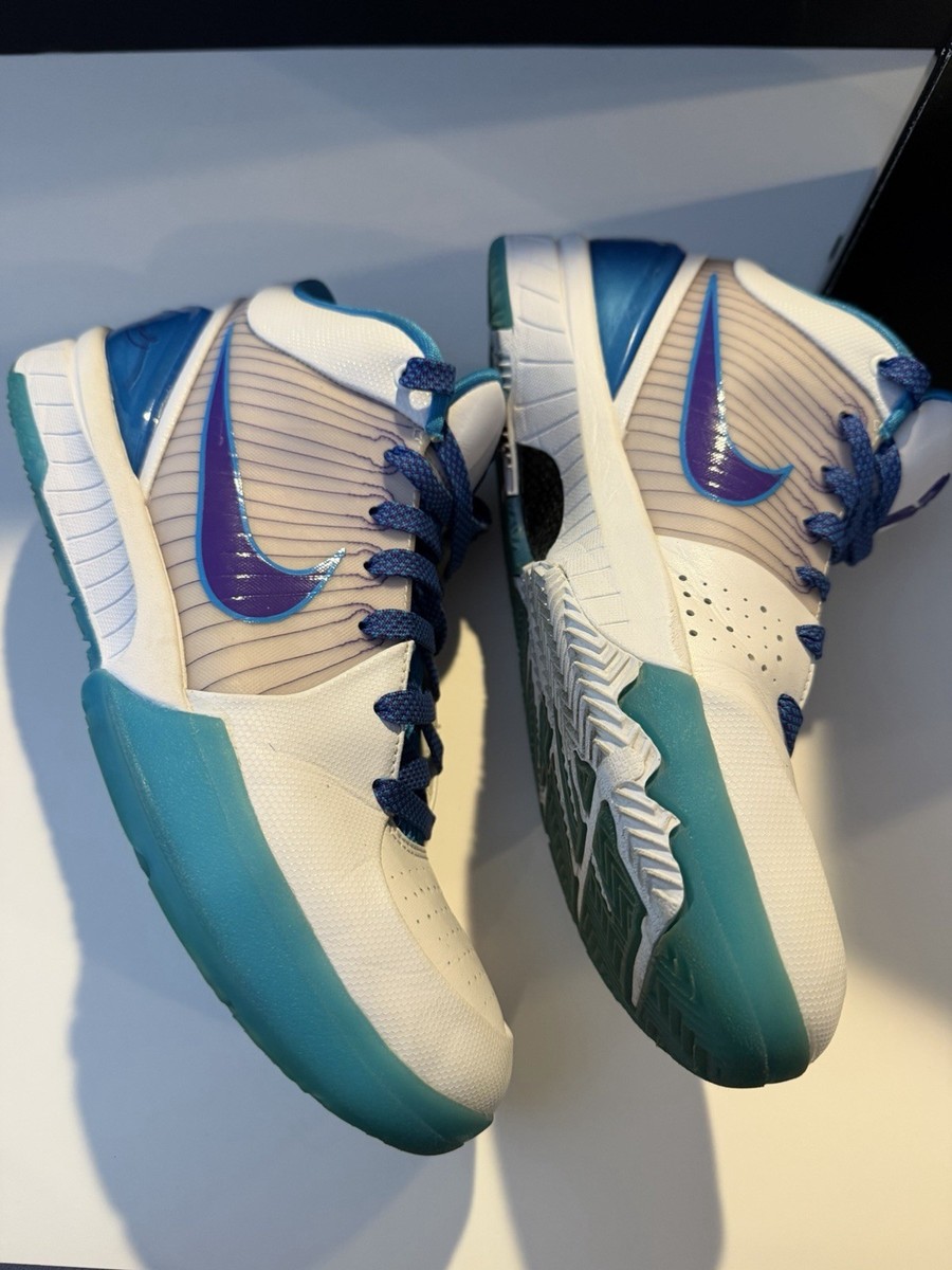 Nike Zoom Kobe 4 Protro Draft Day White Blue Varsity Purple AV6339