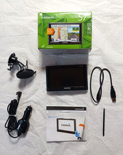 Garmin Nuvi 57LM 5 GPS Navigator W/ Car Charger Mount Box Tested Works Bundle