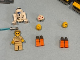 LEGO Star Wars: X-Wing Fighter 7140 w/instructions - NEAR COMPLETE - Please READ