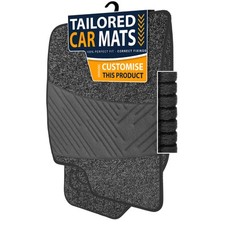 To fit Toyota Will Vi 2000-2001 Anthracite Tailored Car Mats [GLFW]