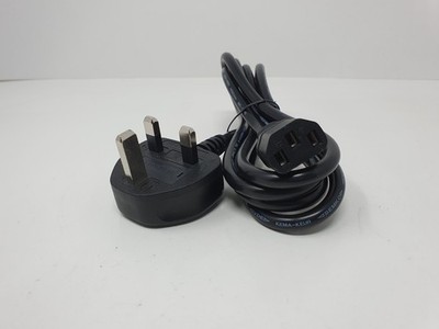 Für Fenton FT215LED tragbarer PA-Lautsprecher Netzkabel Netzkabel UK-Stecker