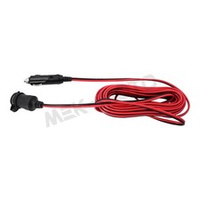 24FT 12V Car Cigarette Lighter Socket Cord Heavy Duty Power Adapter Cable