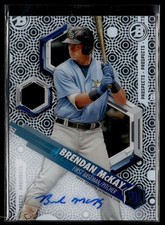 2018 Bowman High Tek Prospects Autograph Brendan McKay Auto Tampa Bay Rays