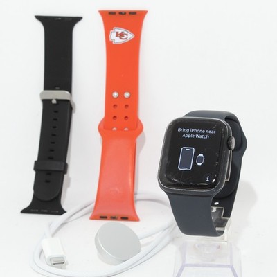 Apple Watch Series 8 45mm Midnight Aluminum Case (GPS) (MNUL3LL/A) BUNDLE