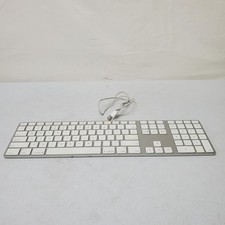 Apple Desktop Keyboard A1243 Wired USB W/Numeric Keypad
