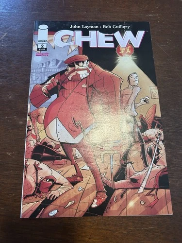 CHEW #2 NM. IMAGE COMICS 1st Appearance of Amelia Mintz, Mike Applebee