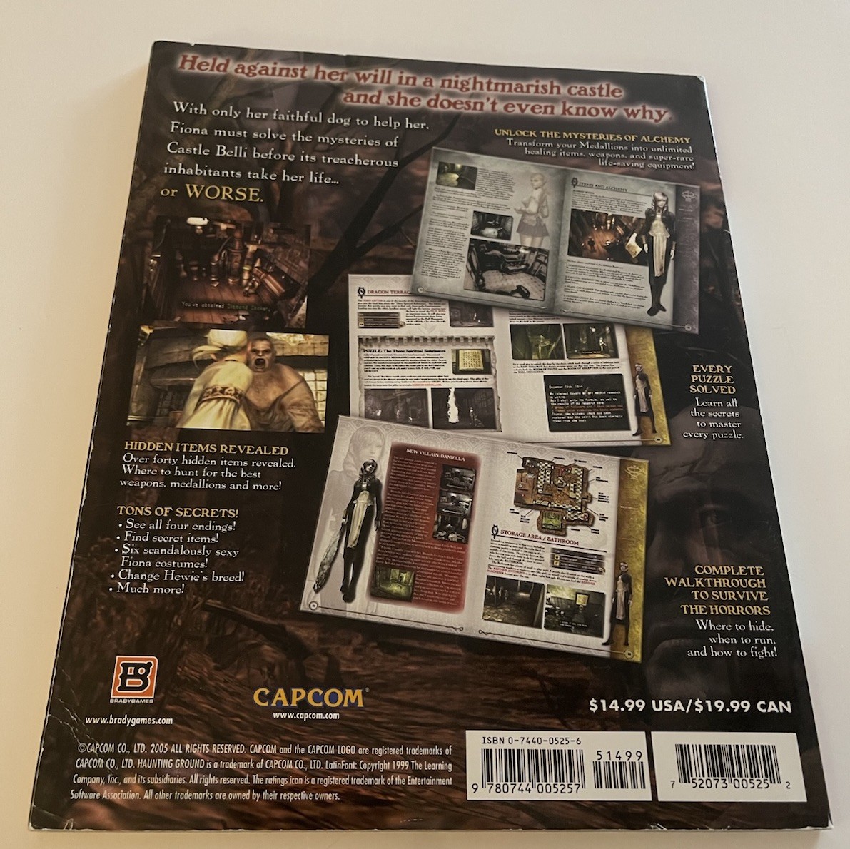 Haunting Ground Official Strategy Guide by BradyGames Staff (2005 Walkthrough