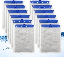 12-Pack Large Filter Cartridges for Tetra Whisper Bio-Bag, Activated Carbon