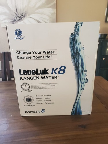 Enagic LeveLuk K8 KANGEN WATER Alkaline Filtration Ionizer Machine ...