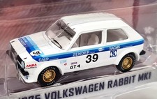 Greenlight 1/64 1975 Volkswagen Golf Rabbit MK1 Race Diecast Model Car