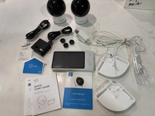 Eufy Security Spaceview Video Baby Monitor T8300-M 2 Cameras Wall Mounts Cords