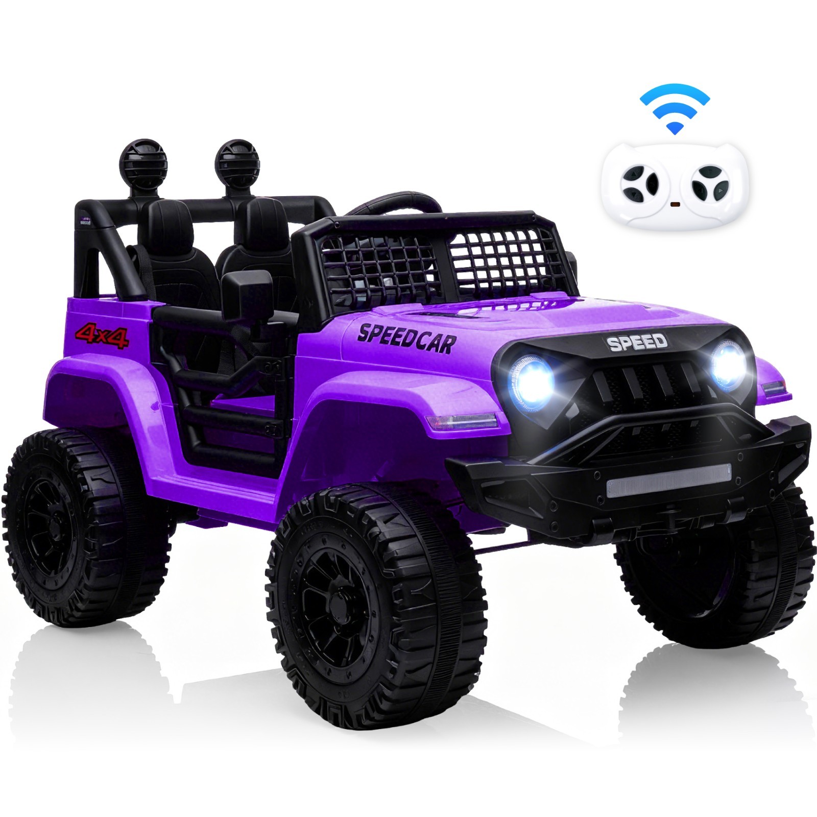 12V Kids Car Battery Power Wheels Ride on Toy Electric Truck with Remote Control