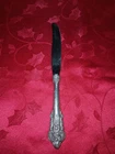 Wallace Grand Baroque Sterling Handle Knife Stainless Blade 9.5 ” Estate