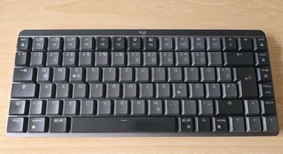 Logitech MX Keys Mini Kabellose Tastatur (Grafit), Deutsch