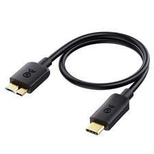 1ft Short 10Gbps USB C to Micro USB 3.0 Cable Type C Hard Drive Data Sync Cord