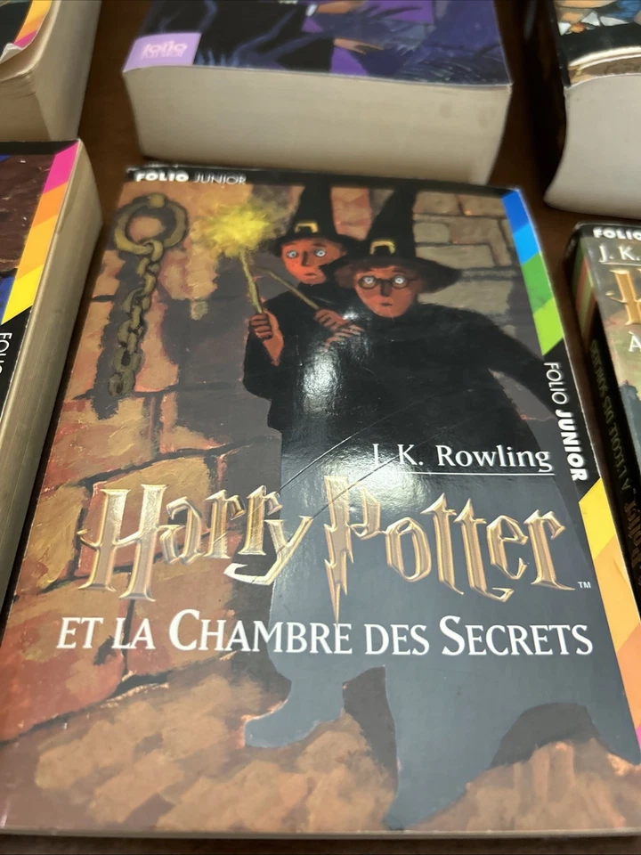 Lot Of 6 Harry Potter Paperback Books ALL IN FRENCH - Image 3 of 4