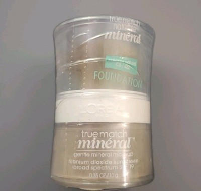 L'OREAL CREAMY NATURAL 462/C3 True Match Gentle Mineral Powder Foundation Loreal