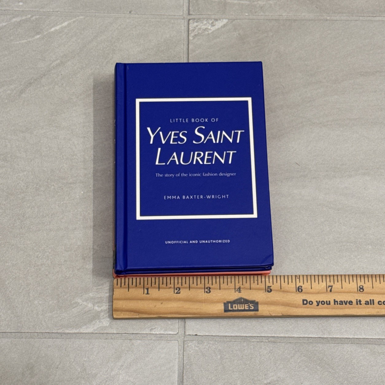 Set Of 2 Small Coffee Table Fashion Books Balmain & Yves Saint Laurent thumbnail 6