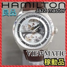 Hamilton Jazzmaster H425550 H42555151 Automatic Watch Wristwatch Arm 19cm Used
