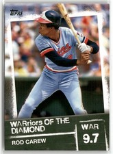 2020 Topps Rod Carew WARriors of the Diamond #WOD-47 Minnesota Twins