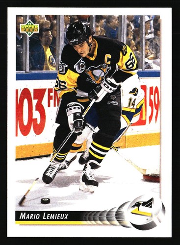 Mario LEmieux #3 1996 Topps card