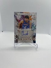 2026 Topps Inception Chet Holmgren Fountain Of Youth Autograph