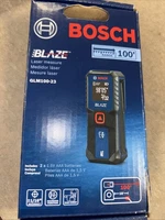 Bosch Blaze 100ft Backlit Laser Measure - Blue (GLM100-23)