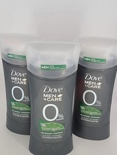 Lot of 3 Dove Men Care Lime Sage Deodorant 48Hr 2.6 oz
