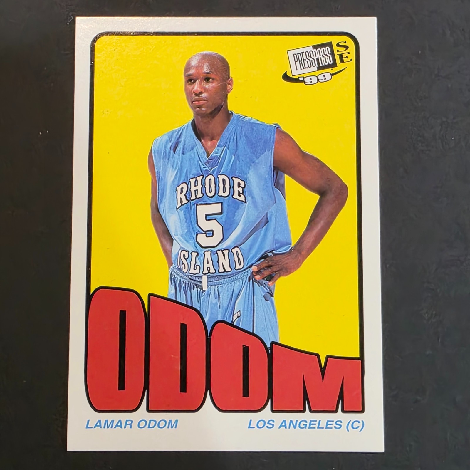 1999 Press Pass SE Old School #4 Lamar Odom Los Angeles Clippers