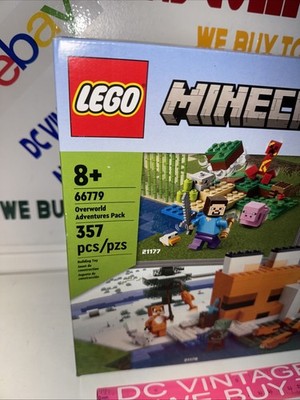 Lego 66779 Minecraft Overworld Adventures Pack - 3 sets in 1