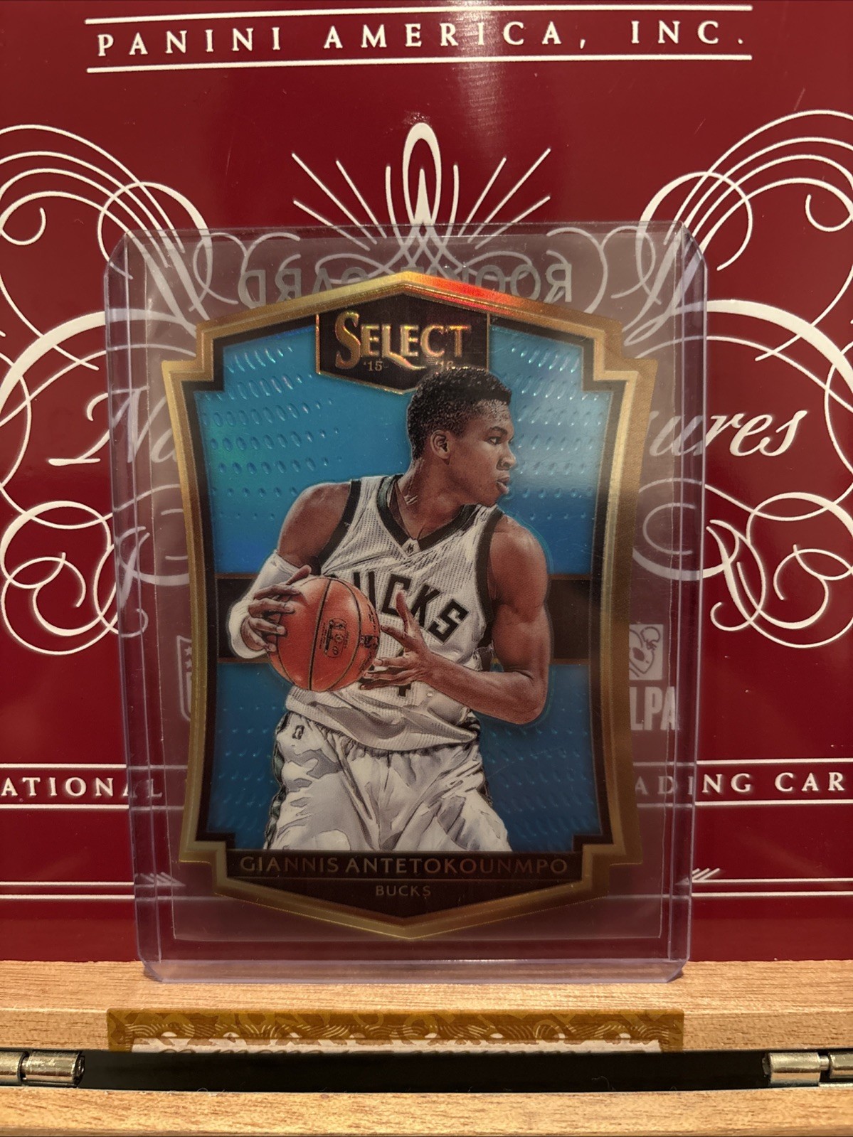2015-16 Panini Select - Giannis Antetokounmpo #193 Blue Prizm /199