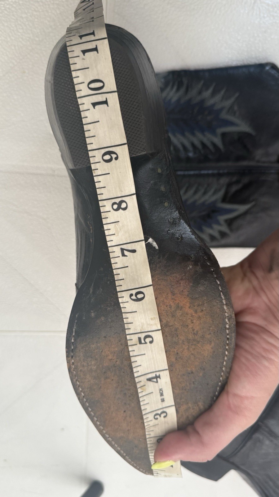 Lizard Boot sexotic custom western boots Handcrafted 8 1/2 US image 10