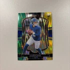 2025 Select Jaxson Dart Green And Yellow Shock Prizm RC No.193 Premier Level