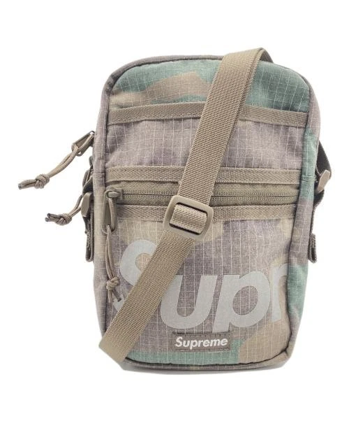Sac à bandoulière SUPREME 24SS camouflage bois kaki x vert