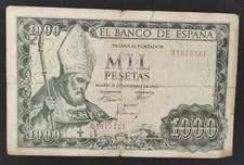 Spain 1000 Pesetas banknote dated 19/11/1965 Pick-151