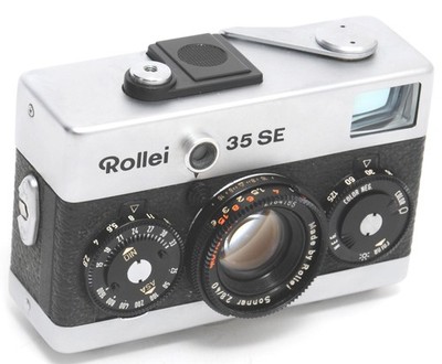 @ Rollei 35 SE compact camera w. Rollei HFT Sonnar 2,8/40 clean condition