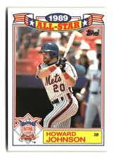 1990 Topps #4 Howard Johnson Glossy All-Stars