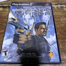 Syphon Filter: Dark Mirror - Sony PlayStation 2 CIB Very Good Tested Working