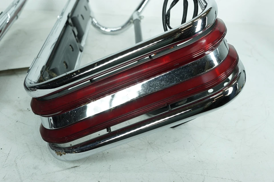 1996 Harley Touring Electra Glide OEM Rear Left Right Saddlebag Guard Rails Bar - Image 2 of 4