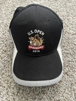 2016 US Open Oakmont PA USGA New Era Golf Flex Fitted Hat Cap Size Small/X-small