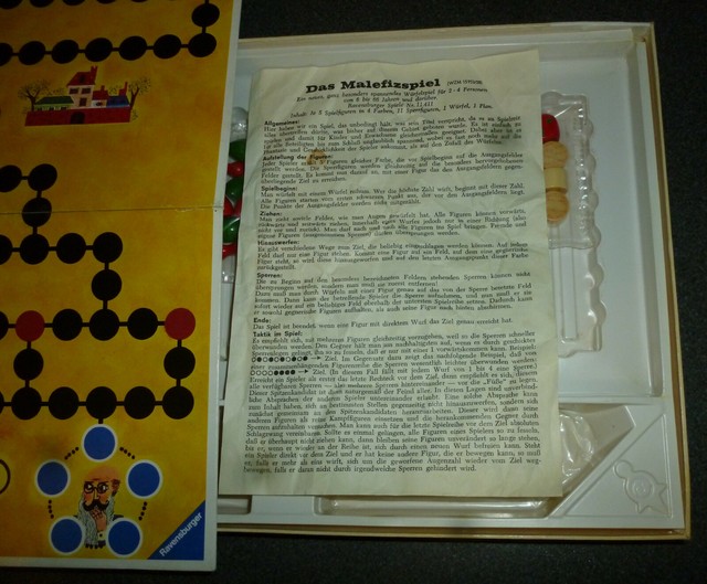 Malefiz Ravensburger 100/% Vollständig TOP Zustand 1256