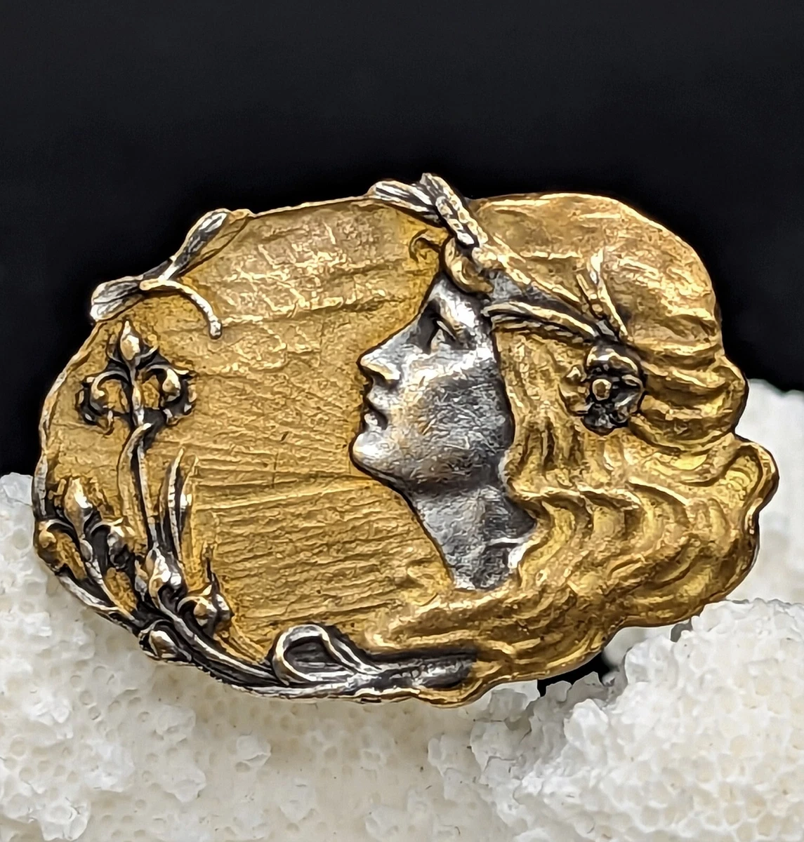 Art nouveau brooches best sale antique