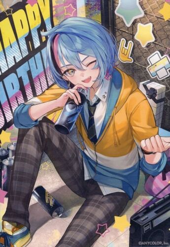 ANYCOLOR NIJISANJI EN Kaneko Kyo Artículos de Cumpleaños Conjunto Completo YouTuber Virtual - Imagen 3 de 6